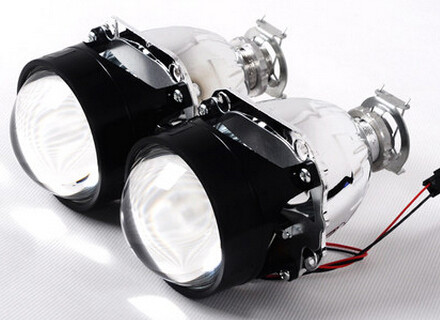 2.5inch Super WST  HID projector lens with projector with H1 xenon bulb