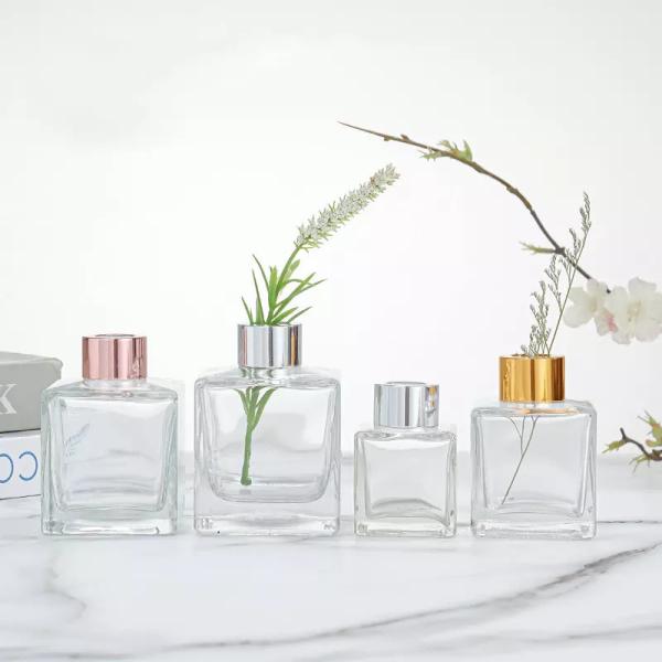 50ml Reed Diffuser Bottle Glass 200ml Reed Diffuser Perfume Bottles With Cork