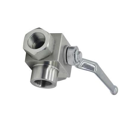 Газовый высокое давление ПВК шаровой клапан ручной трехсторонний тип L