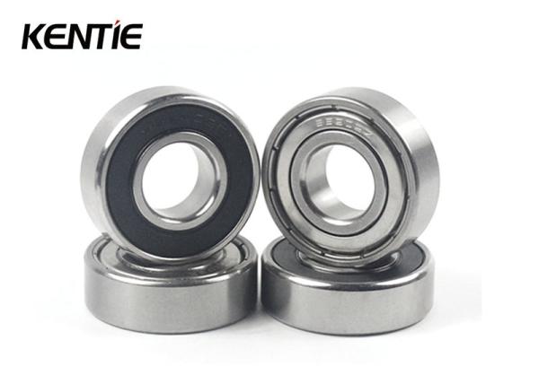 Chrome Steel Double Row Deep Groove Ball Bearings 6201ZZ 6201RS 12*32*10mm For Film Sealing Machine