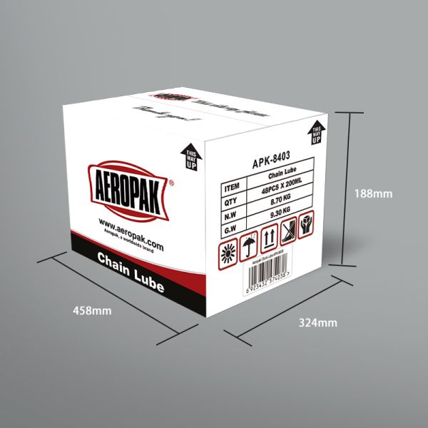 Aeropak 500ml Biodegradable Aerosol Bicycle Chain Cleaner & Degreaser Spray Effective for All Types of Bike