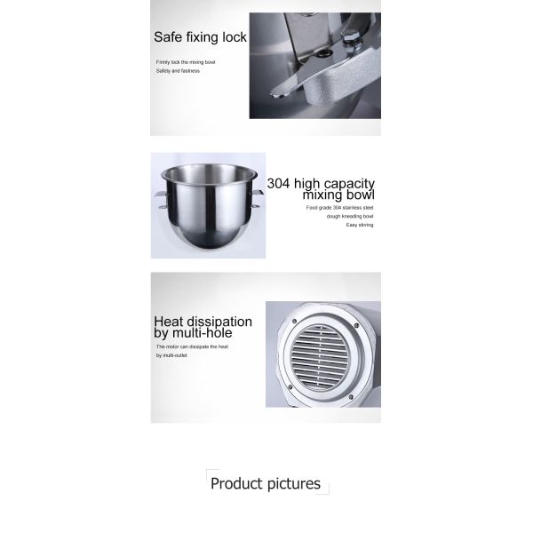 Электрический 65 кг нержавеющей стали спиральные части пирожные тесто смесителя для вашей выгоды