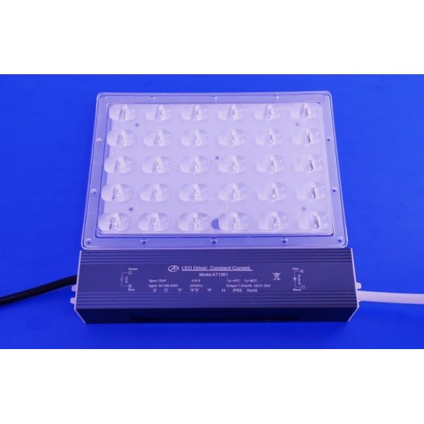 30W Street Lamp Light Diffuser Lens LED Street Light Components Module