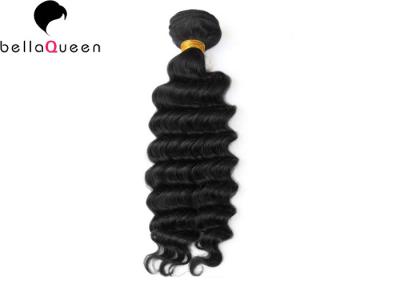 100 gramas por do cabelo europeu de trama do Virgin do cabelo humano do pacote extensões profundas do cabelo da onda