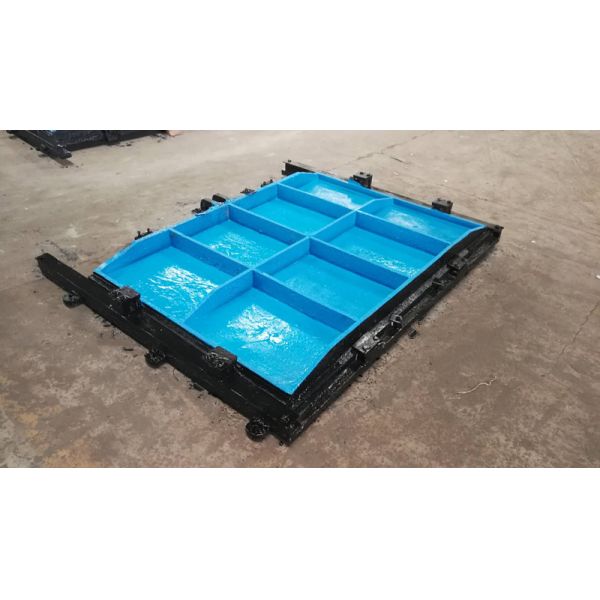 Agricultural Irrigation Cast Iron Sluice Gates Low Pressure Wall Mounted Sluice Gate