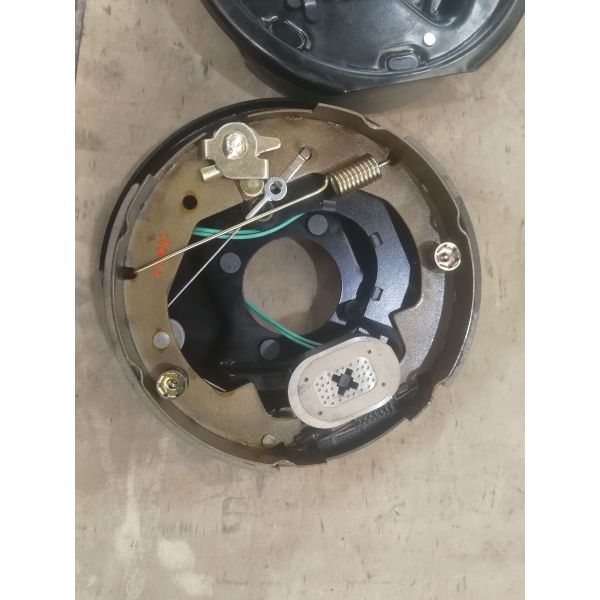 3500 Pounds 10 Inch Trailer Brake Assembly Self Adjusting With Parking Lever