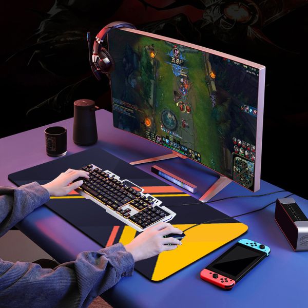 XYDAN Desk Mat Sublimation Custom Logo Print Extended Mousepad in Various Thickness