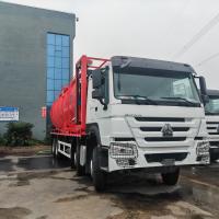HOWO 8X4 20 toneladas 20000 litros 20000 litros Camión cisterna de succión de aguas residuales y vacío para limpieza de fosas sépticas y fecal
