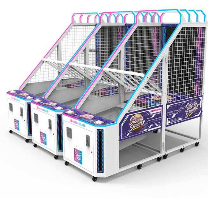 Interactive Basketball Arcade Machine With Ticket Redemption System Manufacturer China