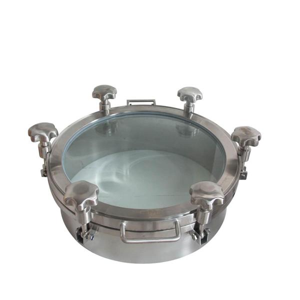 Square Stainless Steel Manhole Cover Ss Hatch Cover Silicon Seal Material