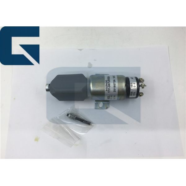 Прочный переключатель соленоида стопа экскаватора для С6К 12В 24В 1751-2467УИБИС5А