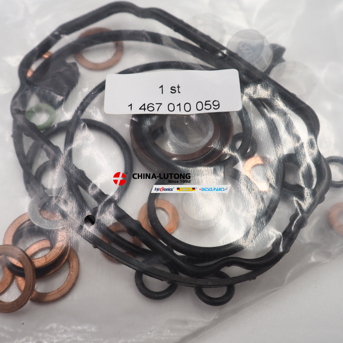 REPAIR KIT 1 467 010 059 Common Rail Injector Kit 1445010059 for Bos-ch VE Cummin-s 4BT Dodge 5.9L 12V Diesel Engine