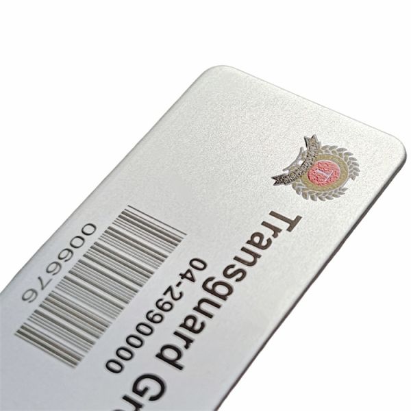 304 And 316 stainless Steel Permanent Engraved Serial Number Industrial Equipment Inspection Labels, Asset Tracking QR Code Labels