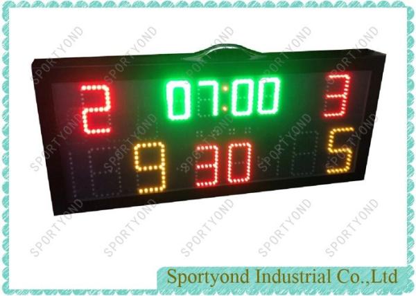 Portable Mini Water Polo Scoreboard With Internal Shot Clock and Time Display