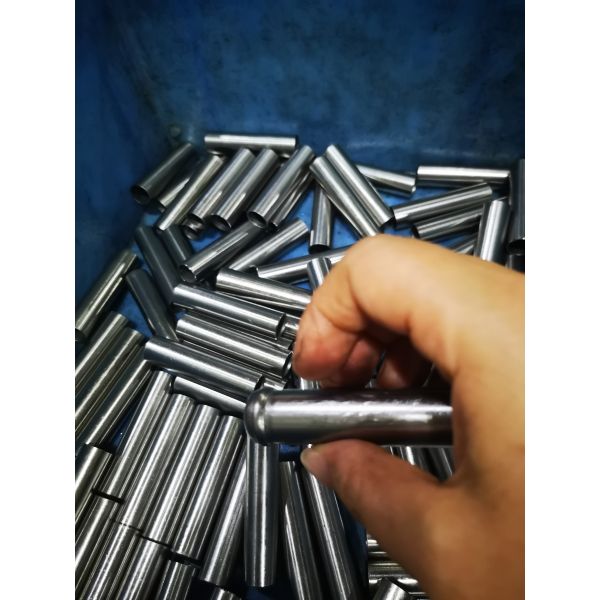 Pin de forma especial de acero inoxidable con pin de circunvalación simple y doble cabeza con ranura pin de circunvalación con endurecimiento duro de 50 °