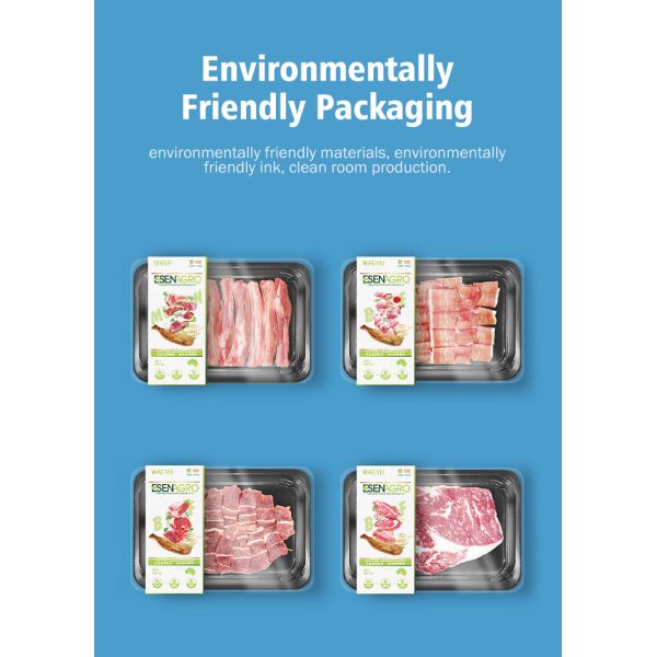 Custom Juice Bottle Frozen Food Label Roll Printed Self Adhesive Waterproof