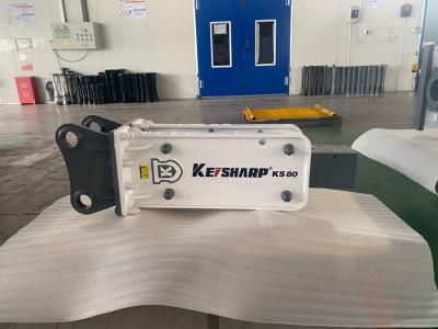 KS80 Excavator Hydraulic Rock Breaker Machine Top Type 68mm Chisel Diameter