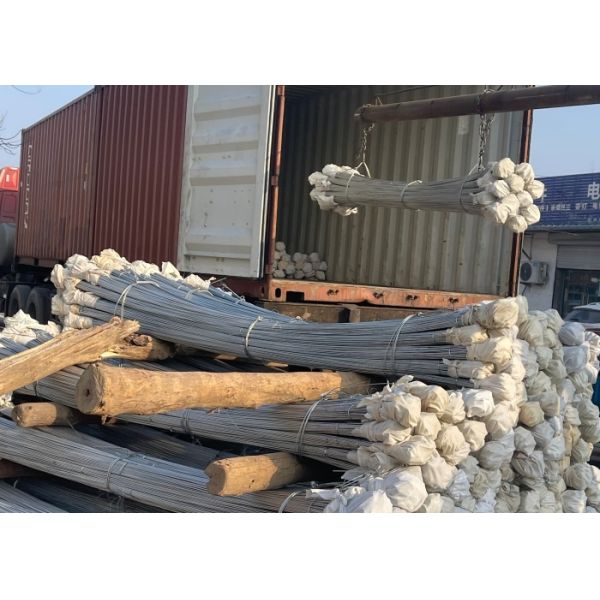 2.28m Length 3.36mm Wire Diameter Galvanized Double Loop Quick Link Bale Ties Wire for Cotton