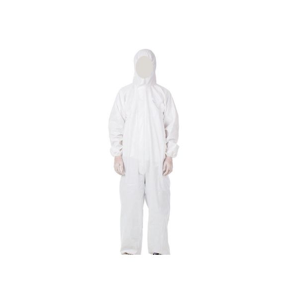 Adults Breathable Medical Protective Coveralls With Elastic In Hood