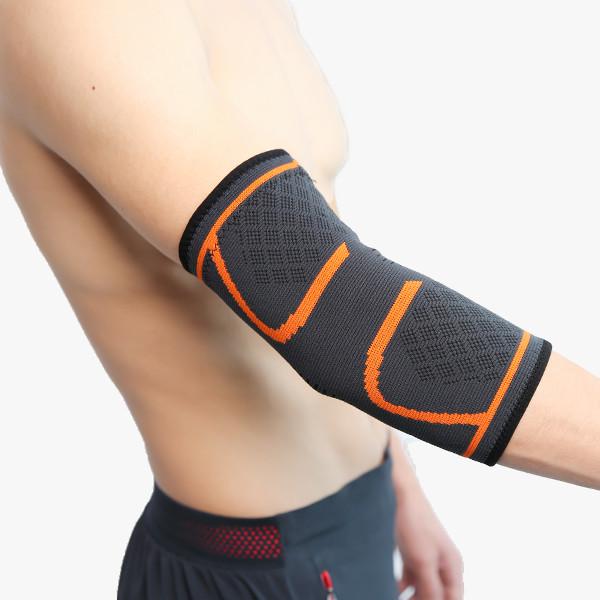 Neoprene Lycra Elbow Protector Sleeve , SGS Tennis Elbow Support Band