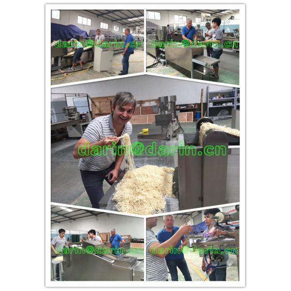 High automation Stainless Steel Spicy instant noodles making machine