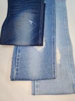 Tela de mezclilla DARK INDIGO de algodón poliéster de peso pesado de 11.4 oz, 10S para jeans