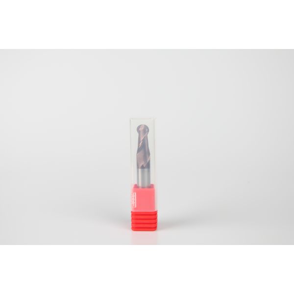 2 / 4 Флейты Карбидный шарик Нос Конец мельницы Hrc55 6 мм 8 мм Диаметр