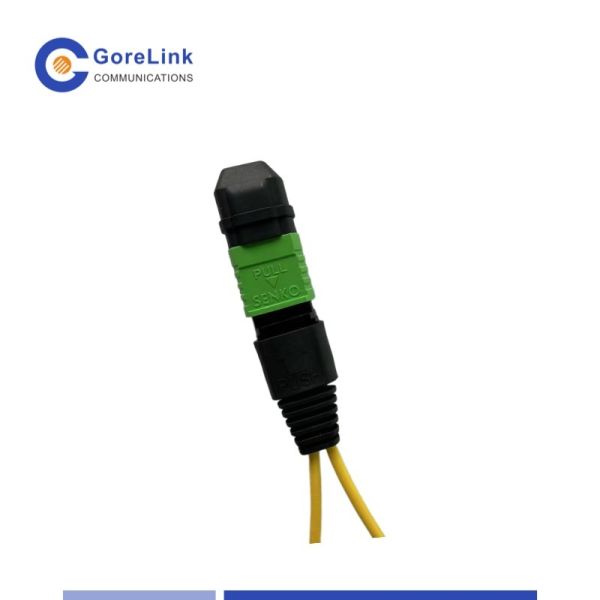 12 Fiber MPO/APC Singlemode Fiber Loopback Module for QSFP testing