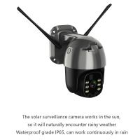 Caméra extérieure 2MP de la batterie PTZ WIFI de l'interphone 4W 18650