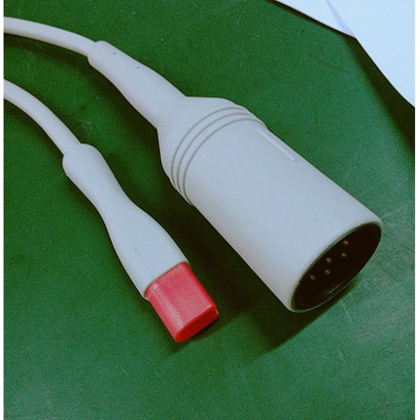 Datascope GE Marquette BP Cable Round 6 Pin To 5 Pin Grey Color Adaptor 3M Length