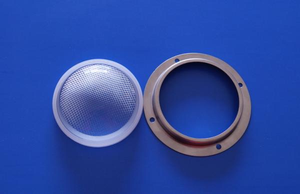 lente antiofuscante do diodo emissor de luz de 30w 50W 120 graus para a luz de inundação, diâmetro de 78mm