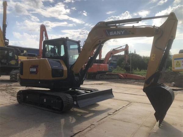 Sany Mini Excavator 55U 60 75 Importação ISUZU KUBOTA Motor ORIGINAL cilindro hidráulico