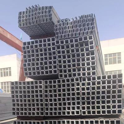 Custom Length Cold Rolled Galvanized Square Pipe for Rectangle Construction Materials