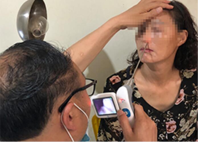 Мобильный Handheld портативный Laryngoscope и Rhinoscope Otoscope цифров видео- с мини хранением перезарядки 32G USB внутренним