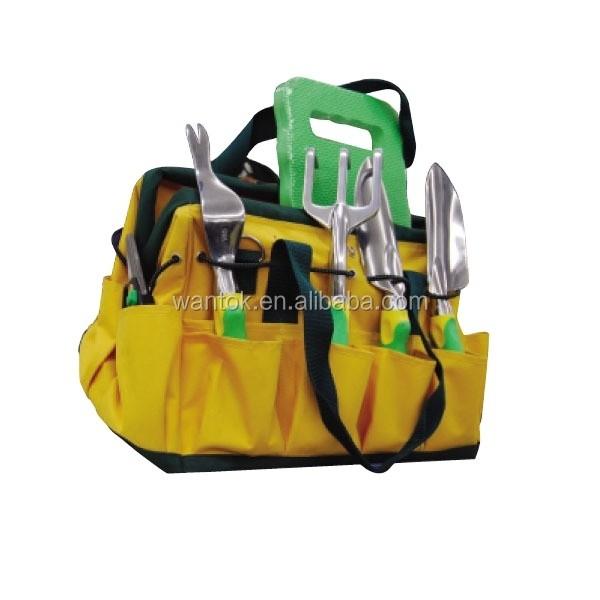 OEM Customized Support G806 Garden Tool Bag with Wood Handle