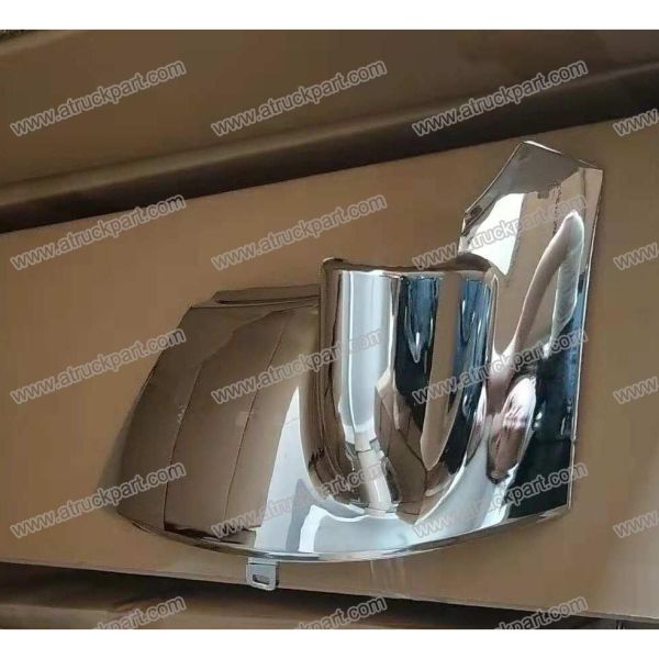Chrome Mirror Arm Corner Panel for Hino 300 Dutro Dyna BU420 BU320 2003