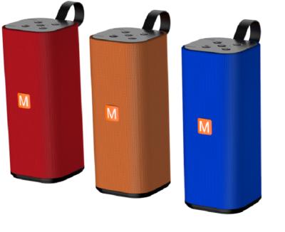 6W Portable Bluetooth Speaker,ABS+Fabric, Jie Li Chip, TF/FM/AUX/USB, Hands-Free