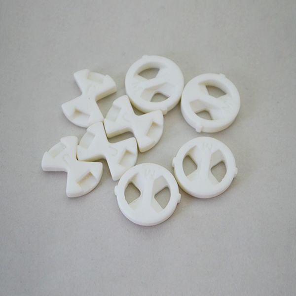 High Purity Alumina Ceramic Discs For Brass Cartridge Wear Resistance 1/2 -3/4 Tap