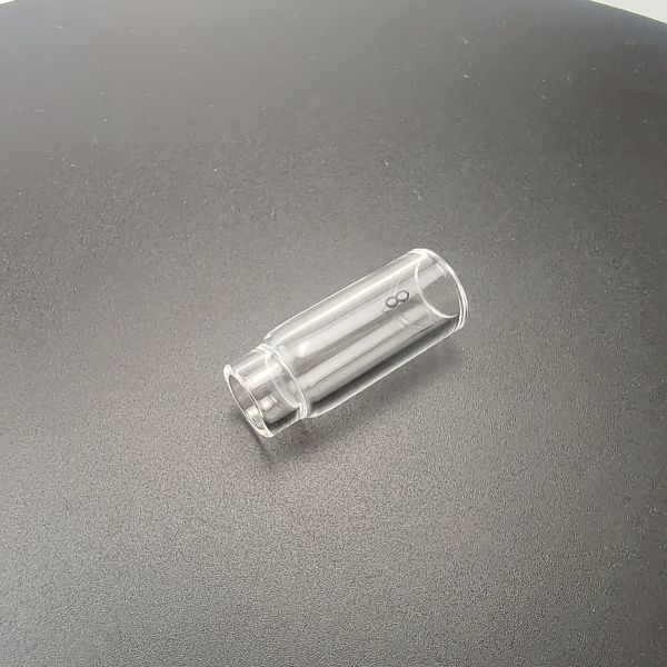 UPPERWELD 10NQ46-8 Boquilla de vidrio transparente Tig Diámetro de la antorcha de soldadura de 12,5 mm Tig Accesorios