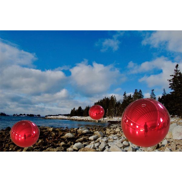 Seaside Or Christmas Decoration 3.5m Inflatable Mirror Balloon