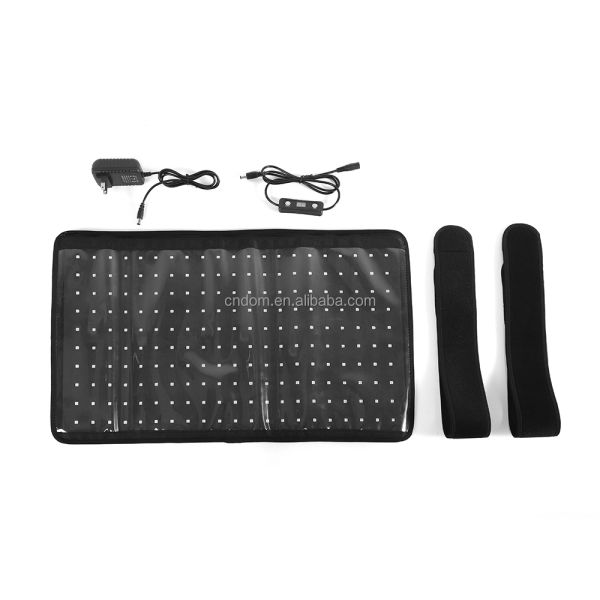 Relieve Pain in the Back with Body Targeted Red Infared Light Therapy Mat 12V 210pcs