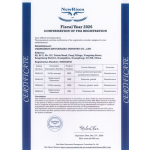 Guangzhou Jinguanqiao Industry Co., Ltd. Certifications