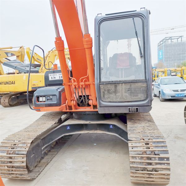 12000 KG Good Condition Japan Original Crawler Chain Used Hitachi EX120-5 Excavator