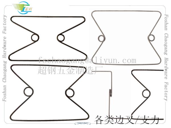Z / M Shaped Mattress Edge Support Springs , Mattress Spring Accessories