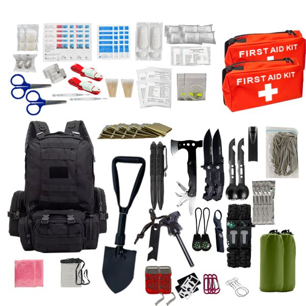 55CM Journeys Disaster Survival Kit Rescue Outdoor Medical Kit