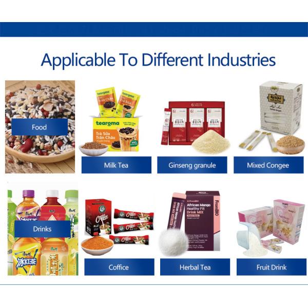 Granule Coffee Filling Packing Machine 3 IN 1 Coffee Powder Packaging Machine 
