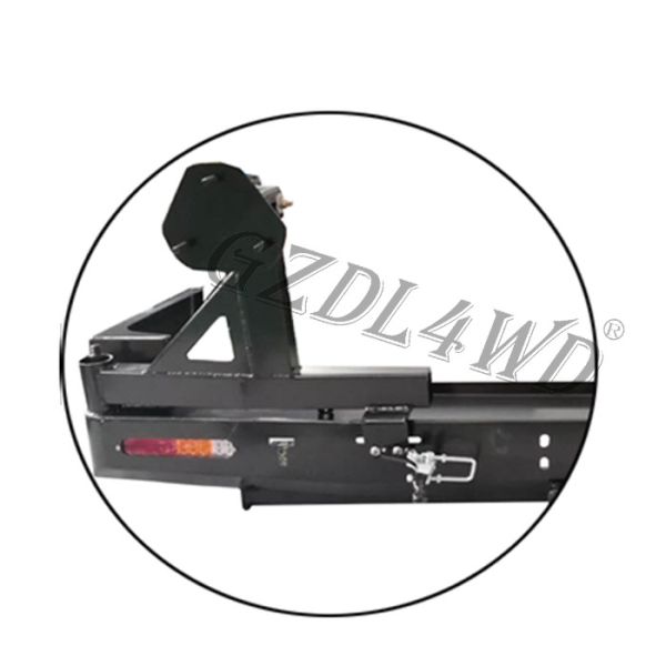 Черный сверхмощный протектор заднего бампера для крейсера Фдж150 земли Тойота