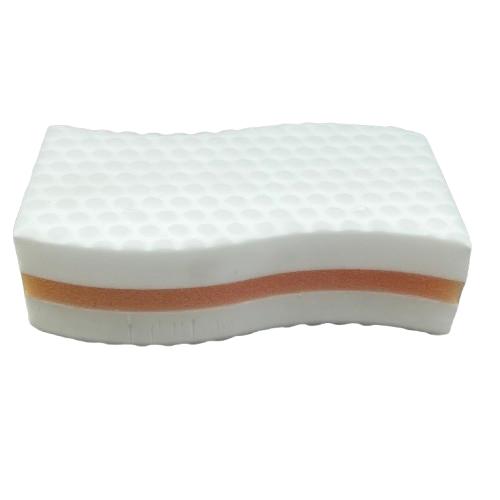 Éponge de nettoyage durable à 3 couches pour intercalaire - Réutilisable et ignifuge
