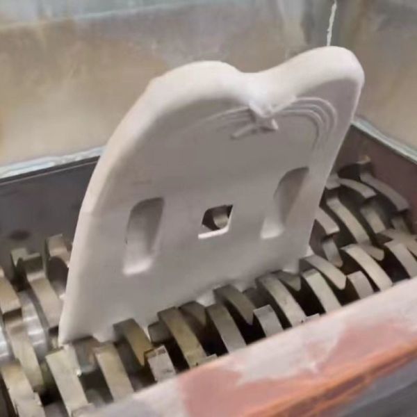MCS-400 Small Scrap Waste Car Panel Glass Bottle Shredder Bottle Crusher Shredder Machine