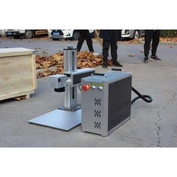 Portable Jpt Mopa M7 30w 50w 100w 200w Stainless Steel Color Laser Marking Machine for Jewelry Metal Necklace Cutting